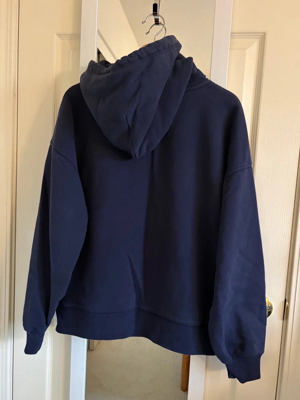 Aritzia Boyfriend Hoodie Navy Blue 2